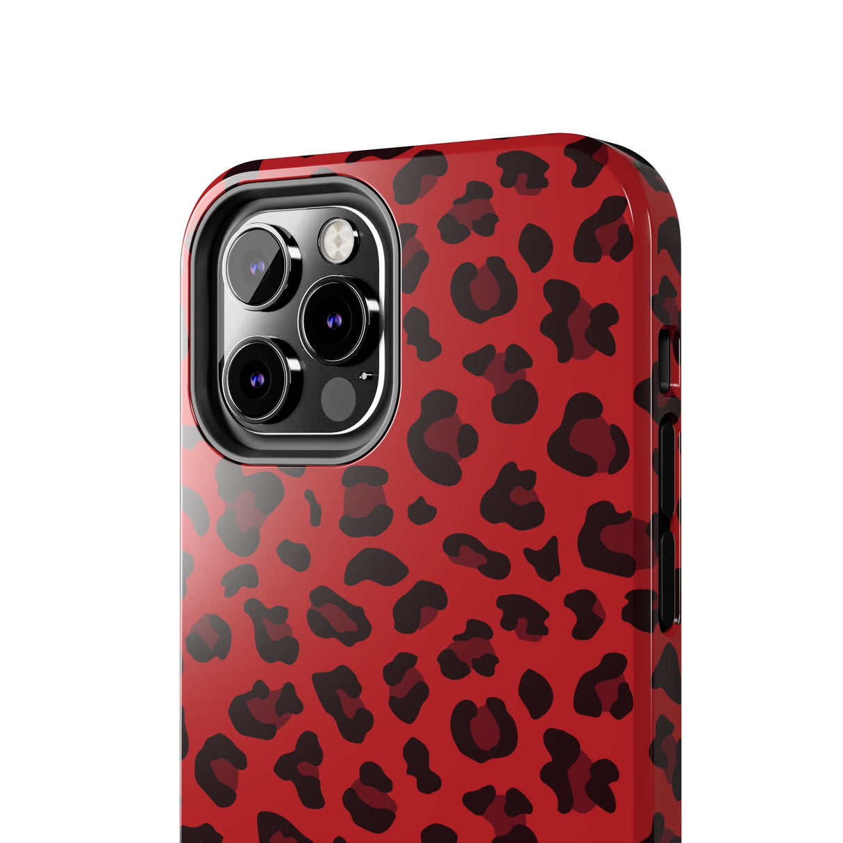 STUBBIE Phone Case for Apple iPhone - Red Leopard Phone Case