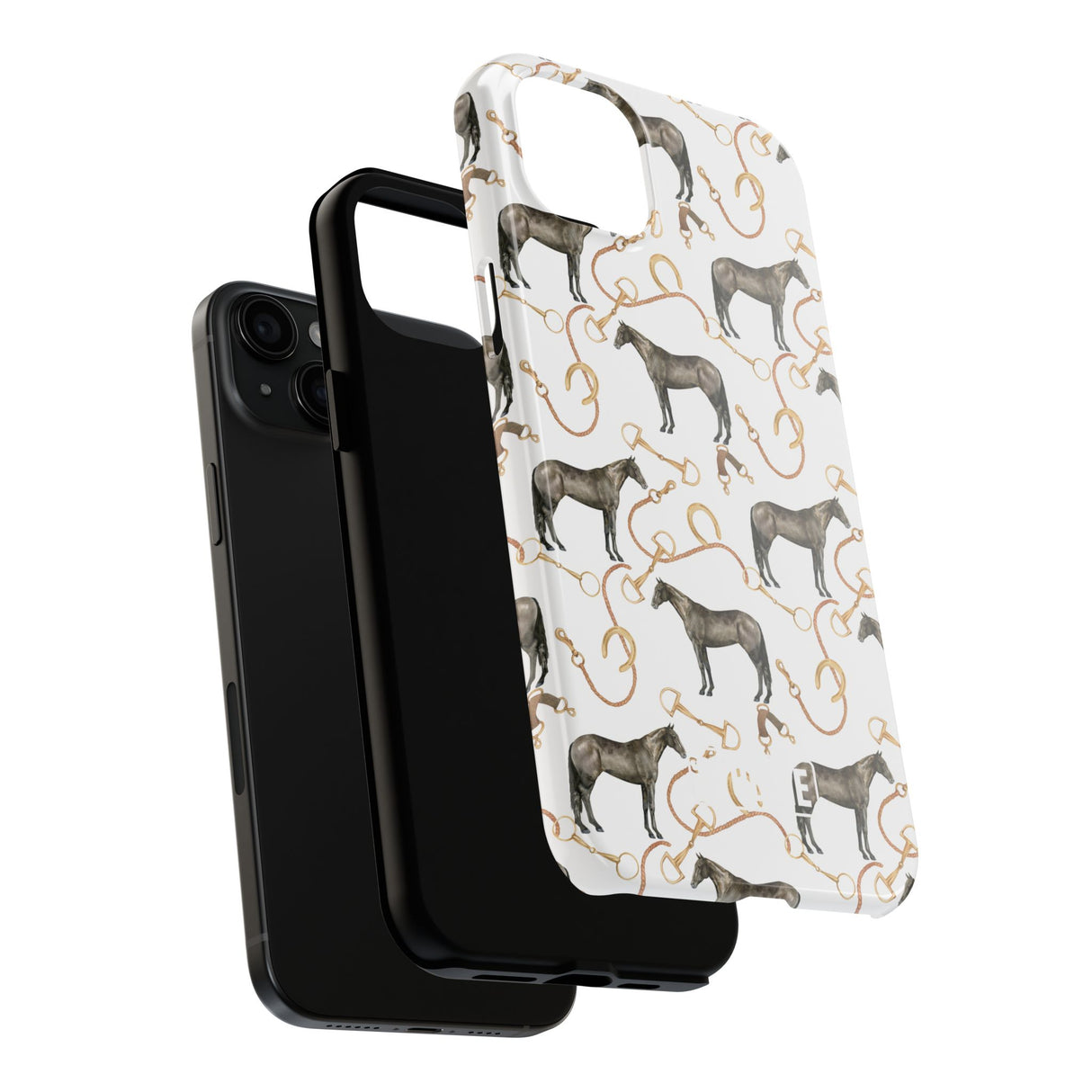 STUBBIE Phone Case for Apple iPhone - Cowboy Horse Phone Case