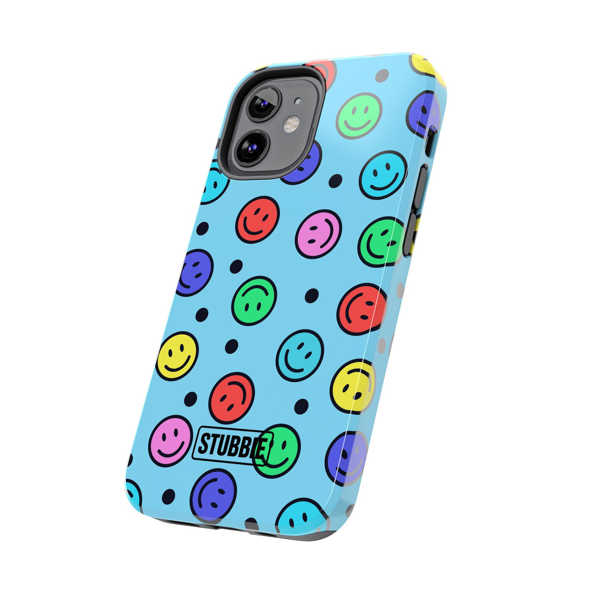 STUBBIE Phone Case for Apple iPhone - Smiley Face Phone Case