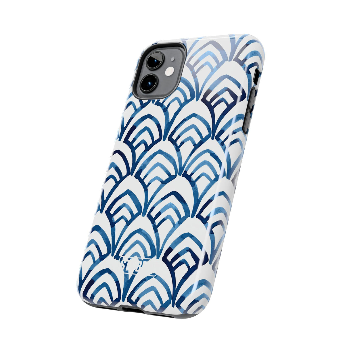STUBBIE Phone Case for Apple iPhone - Blue Art Deco Phone Case