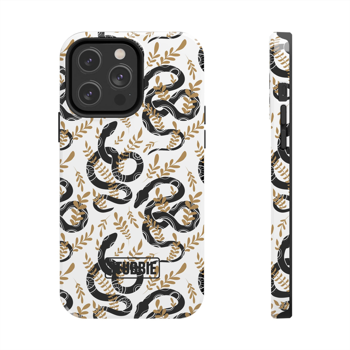 STUBBIE Phone Case for Apple iPhone - Black Snake Phone Case