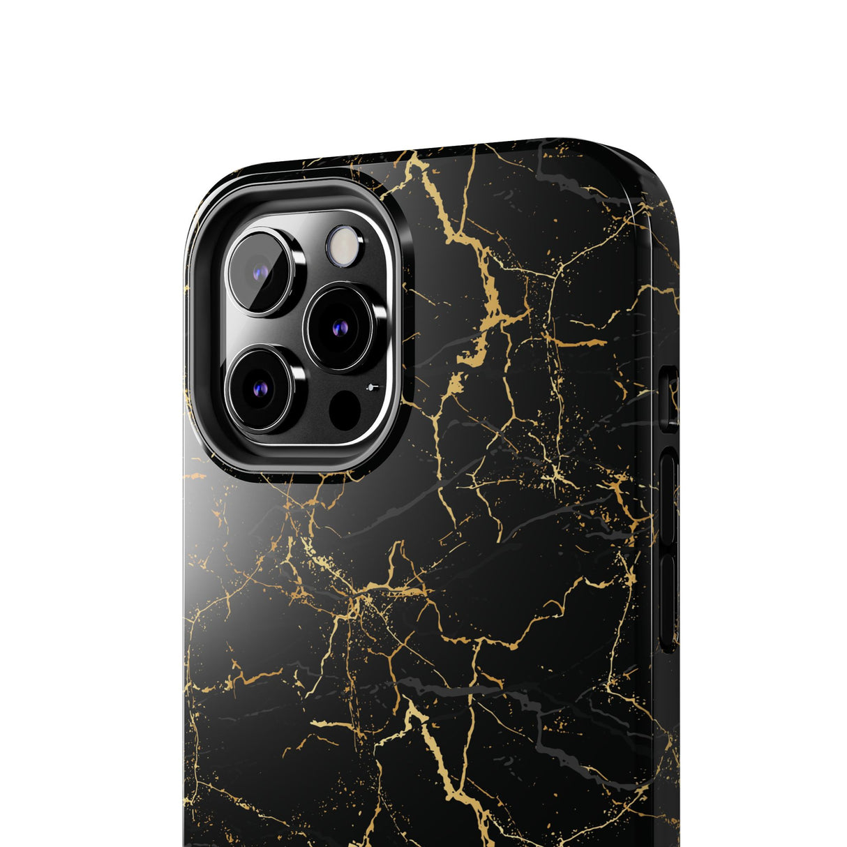 STUBBIE Phone Case for Apple iPhone - Midnight Black Marble Phone Case