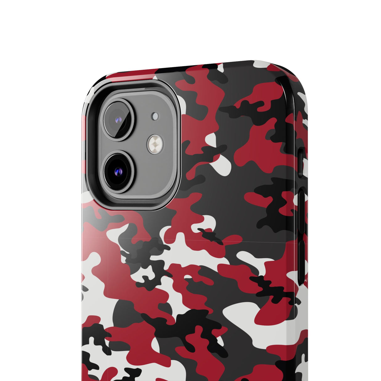 STUBBIE Phone Case for Apple iPhone - Red Camo Phone Case