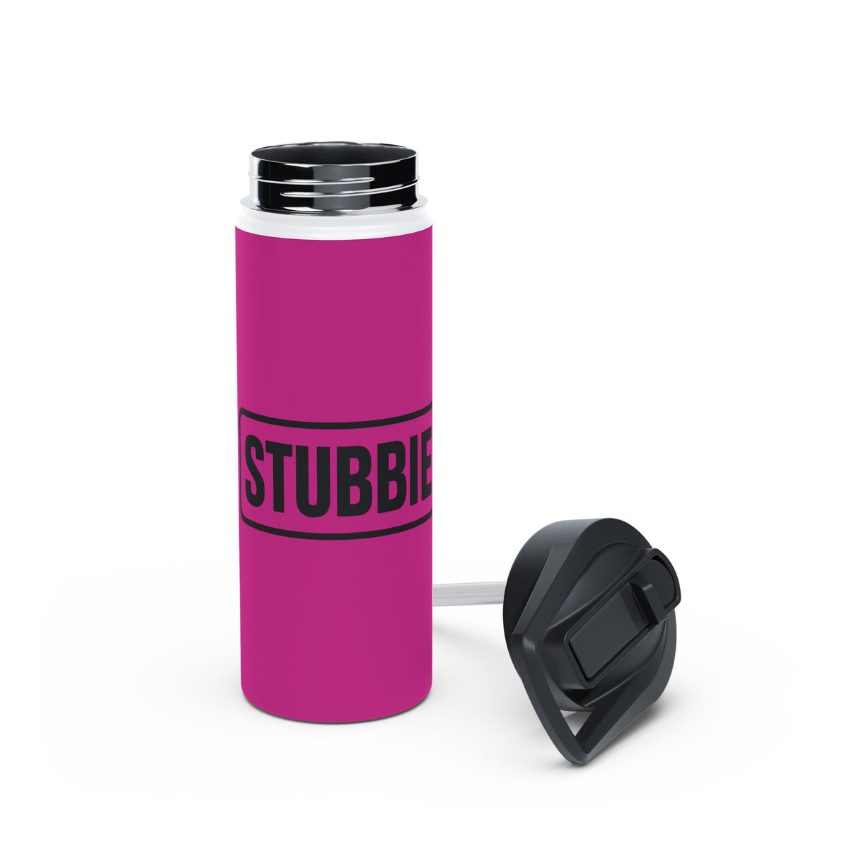 STUBBIE Stainless Steel Water Bottle - Pink Stubbie