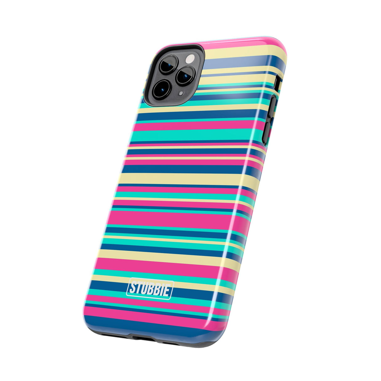 STUBBIE Phone Case for Apple iPhone - Coloured Stripes Phone Case