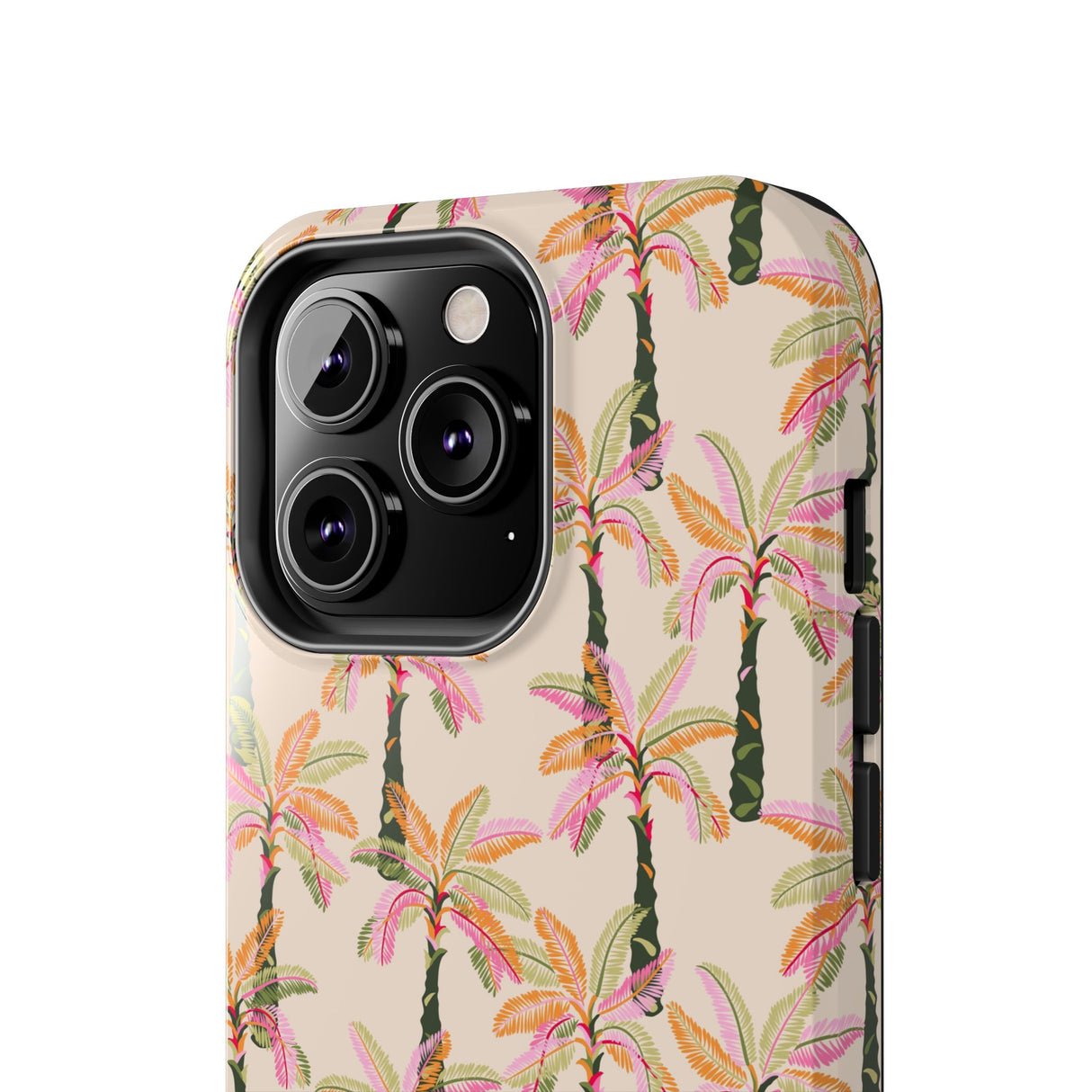 STUBBIE Phone Case for Apple iPhone - Pink Palm Stubbie