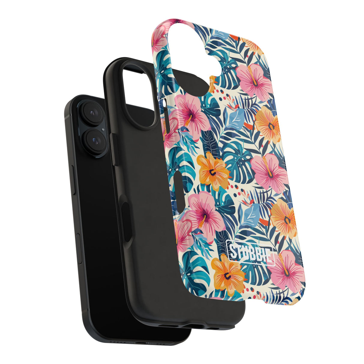 STUBBIE Phone Case for Apple iPhone - Jungle Fauna Stubbie