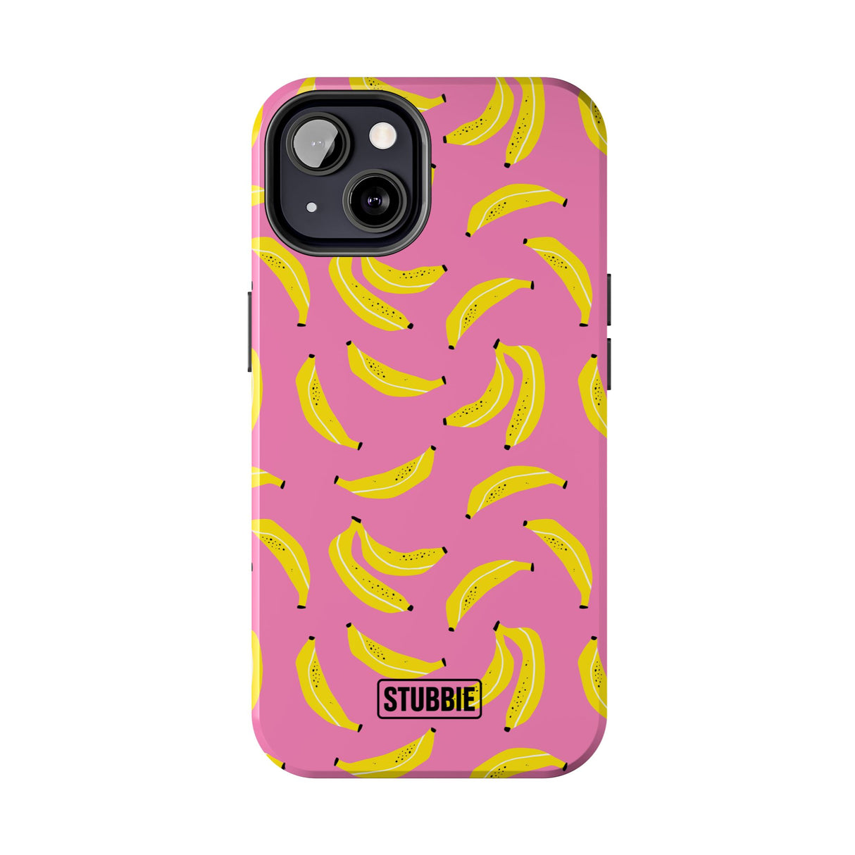 STUBBIE Phone Case for Apple iPhone - Pink Banana Phone Case