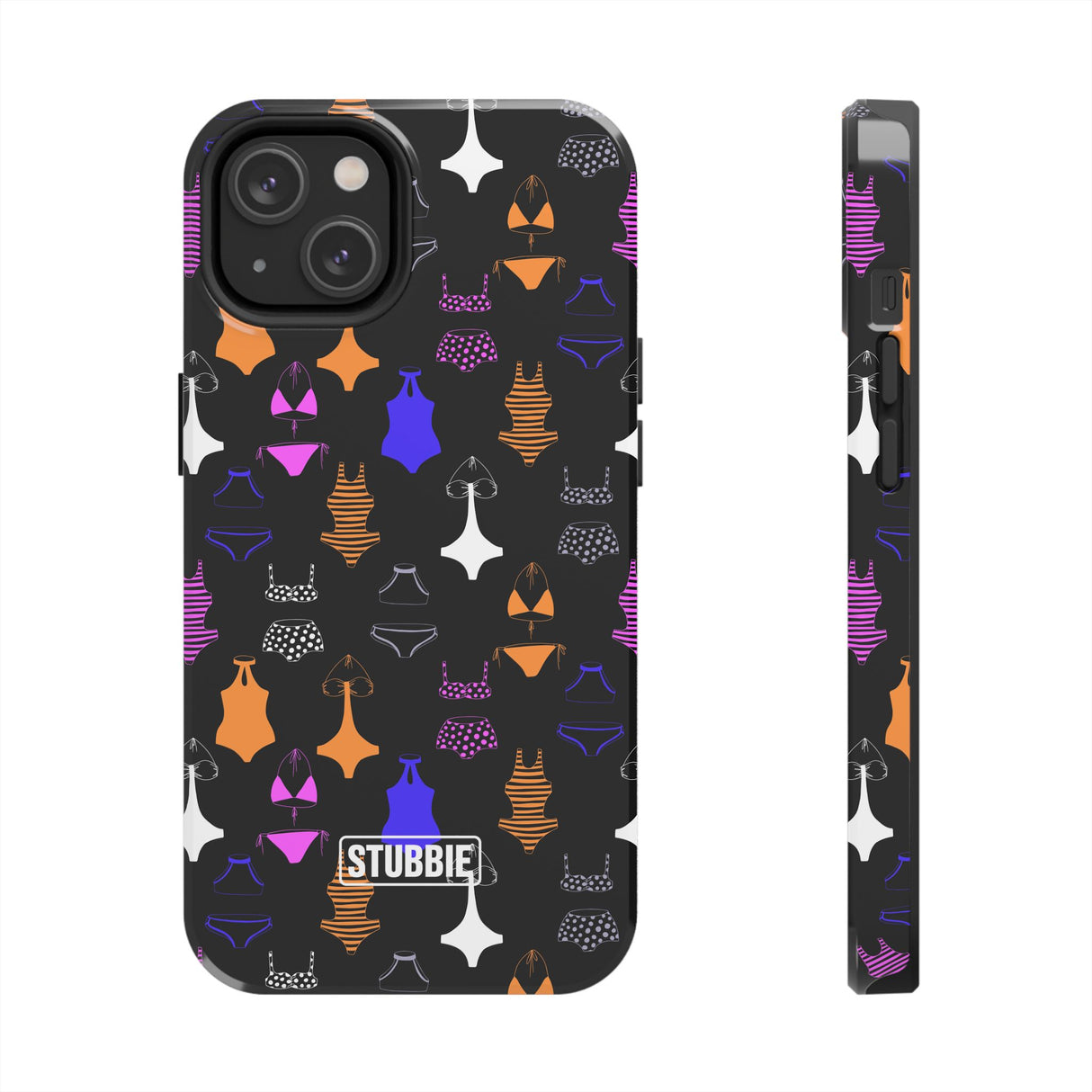STUBBIE Phone Case for Apple iPhone - Night Bikini Phone Case