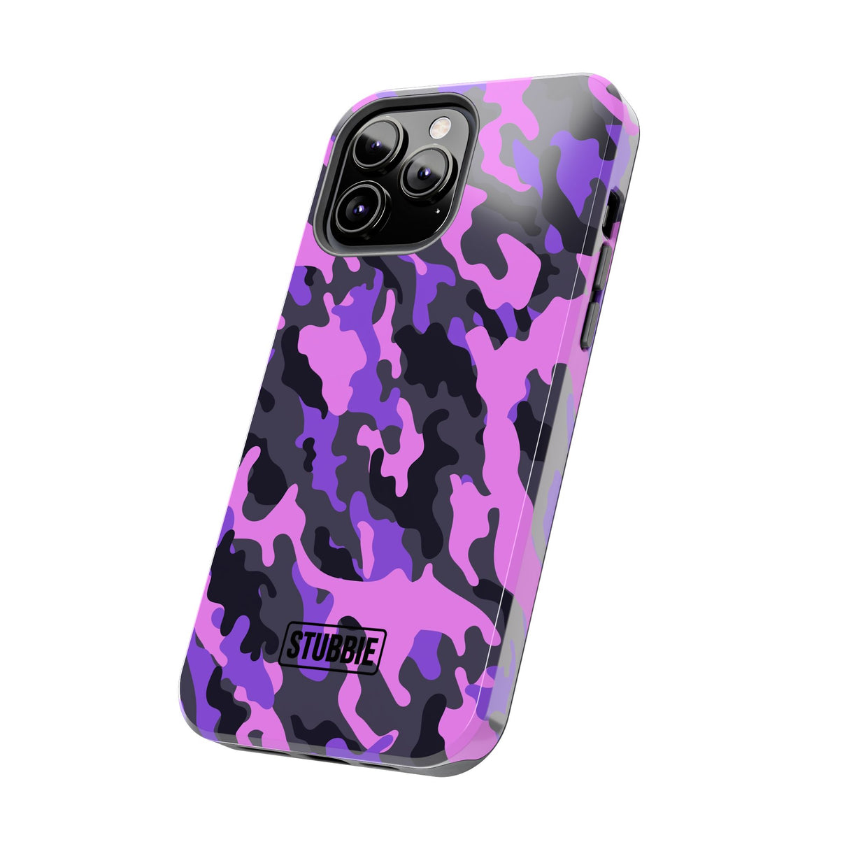 STUBBIE Phone Case for Apple iPhone - Pink Camo Phone Case