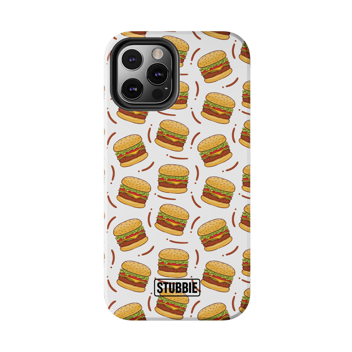 STUBBIE Phone Case for Apple iPhone - Burger Stubbie