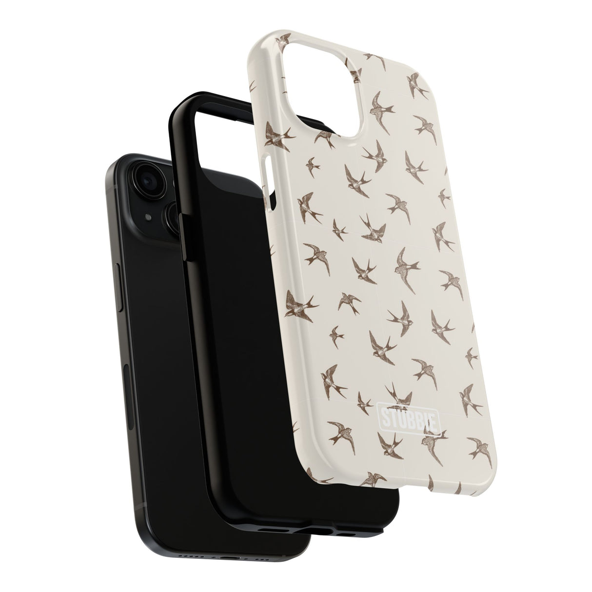 STUBBIE Phone Case for Apple iPhone - Bird Flying Phone Case