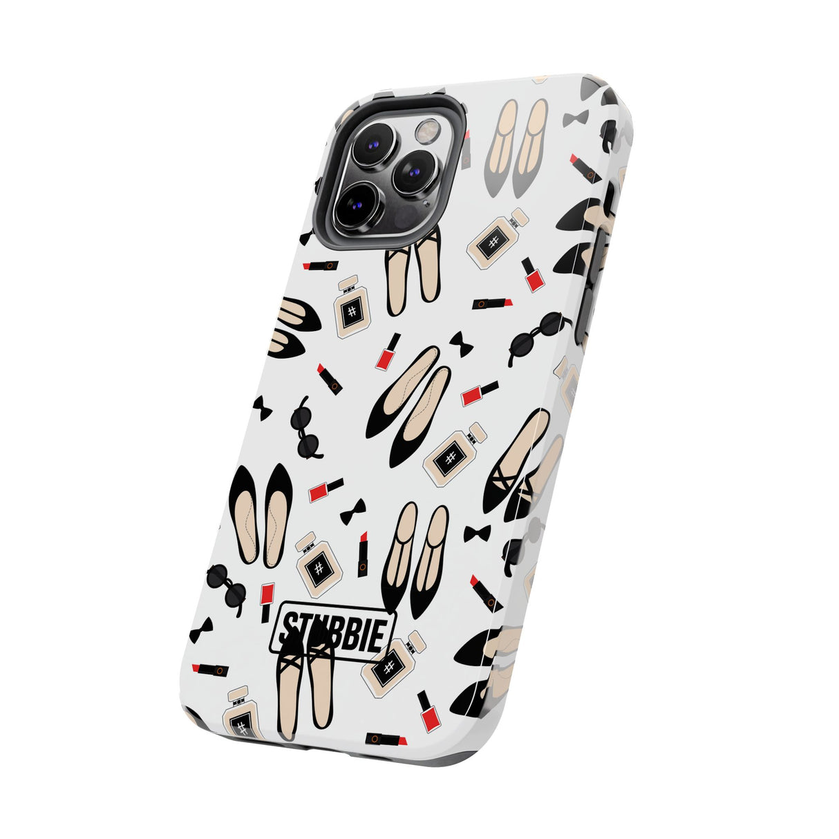 STUBBIE Phone Case for Apple iPhone - Heels And Lipstick Stubbie