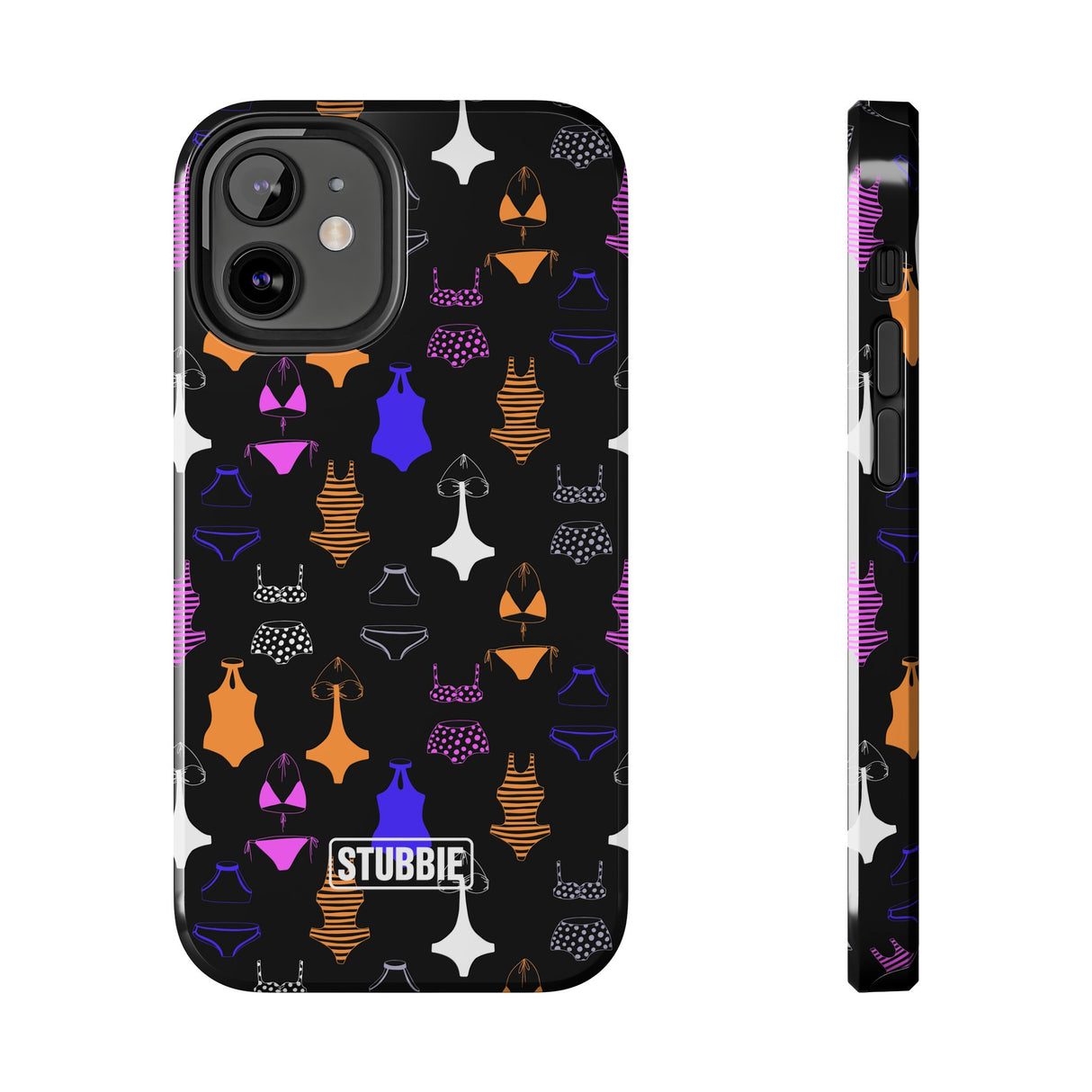 STUBBIE Phone Case for Apple iPhone - Night Bikini Phone Case