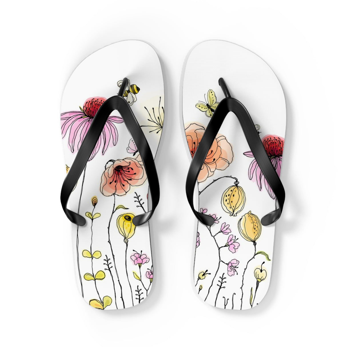 STUBBIE Flip Flops - Flower Garden STUBBIE