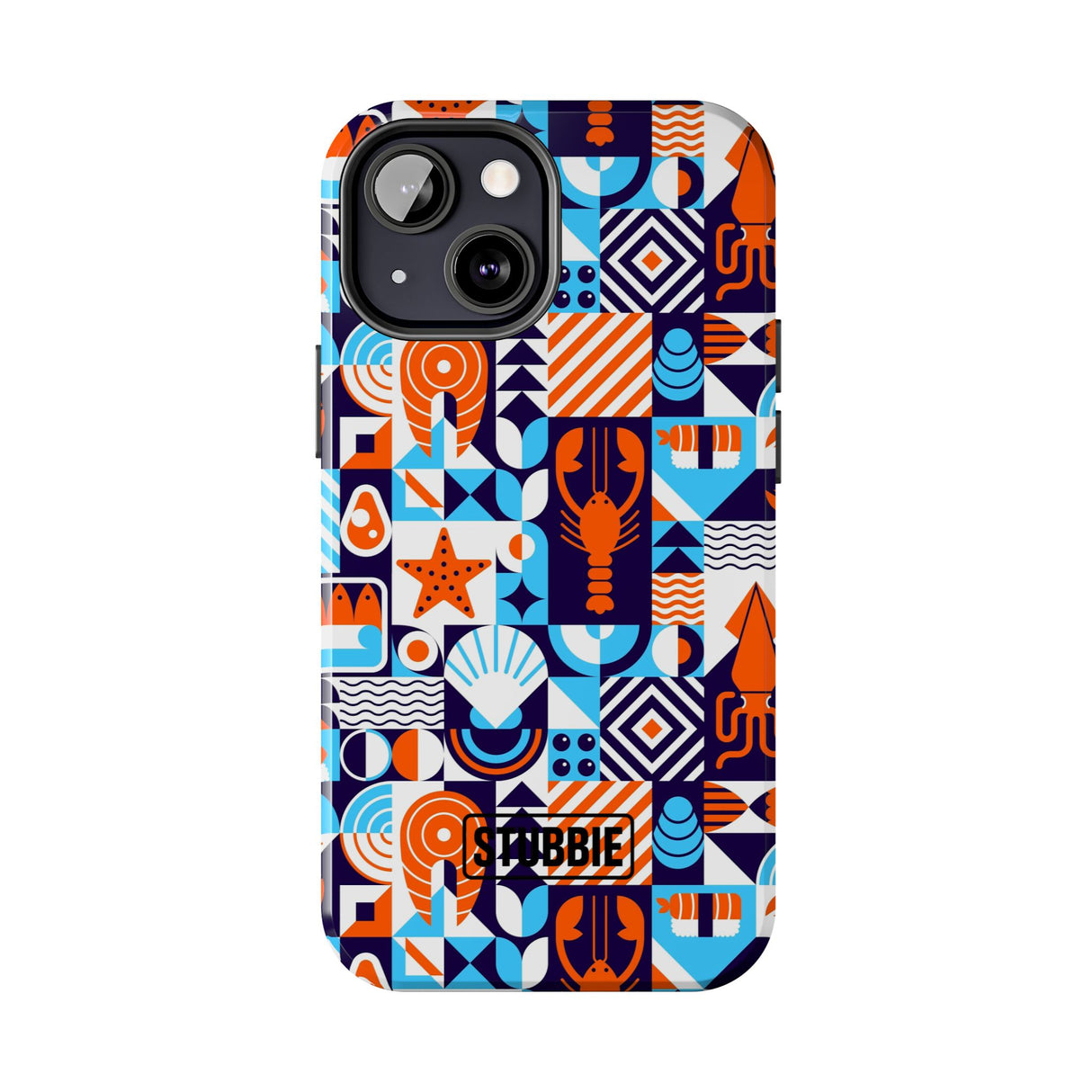 STUBBIE Phone Case for Apple iPhone - Something Fishy Stubbie