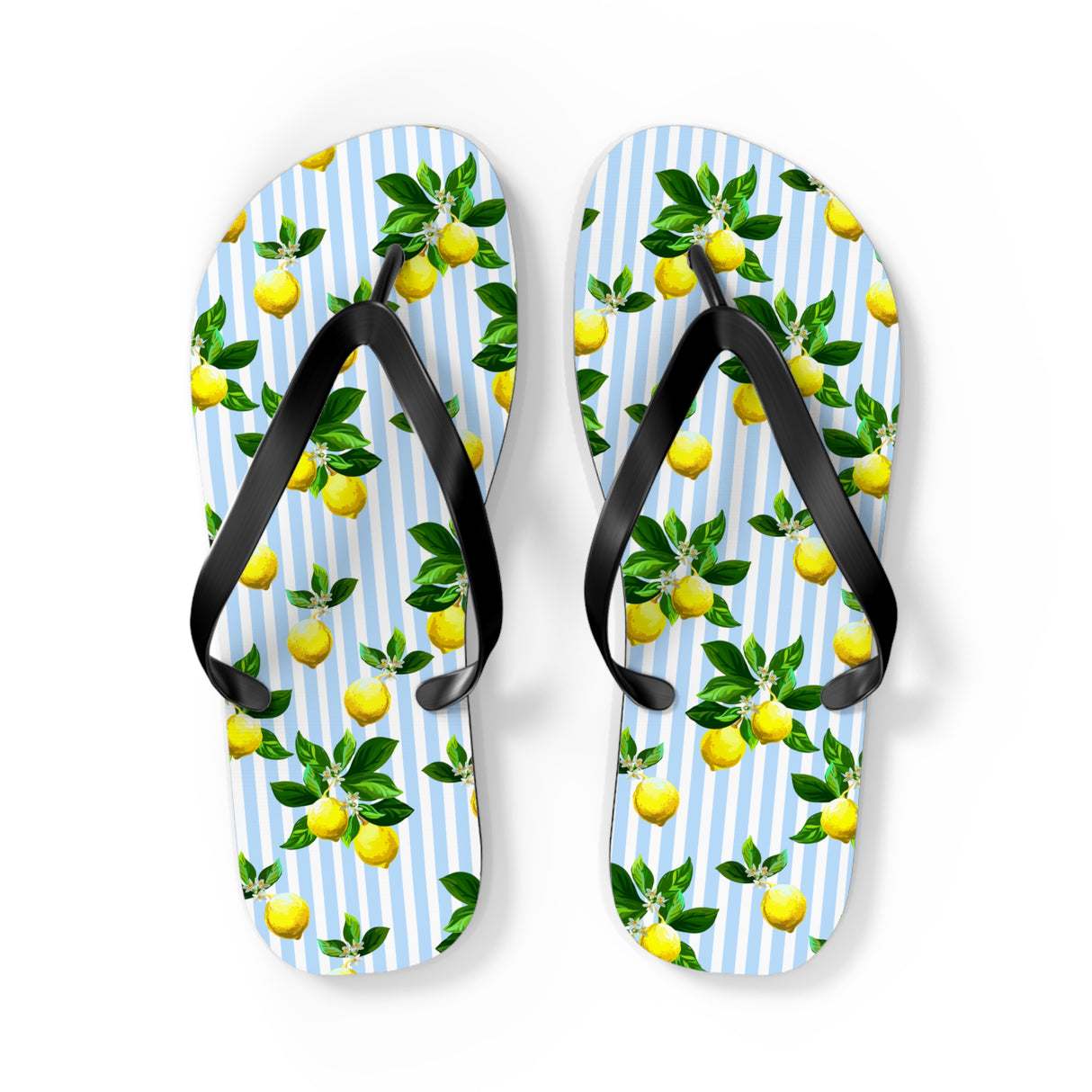 Lemon Flip Flops