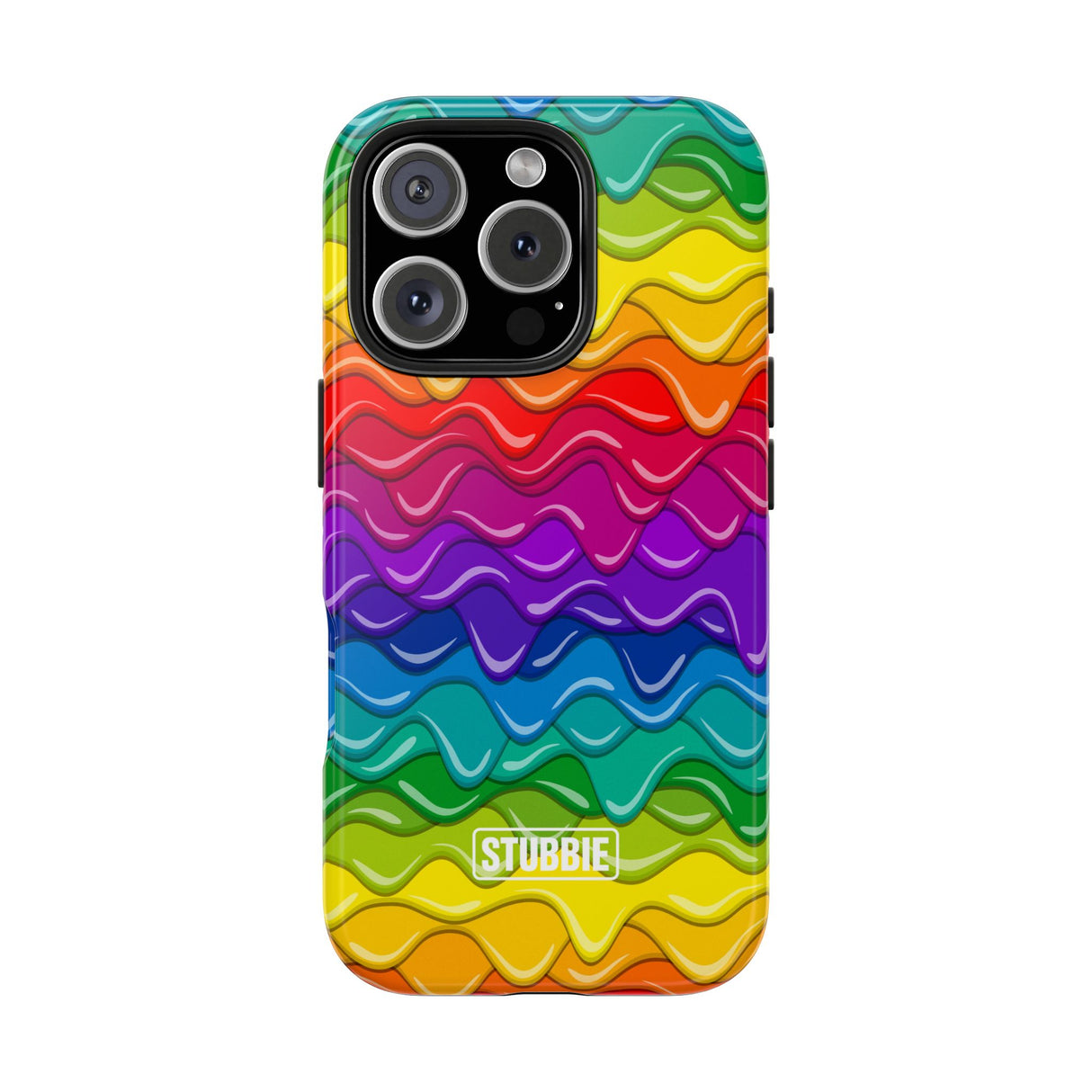 STUBBIE Phone Case for Apple iPhone - Rainbow Cake Phone Case