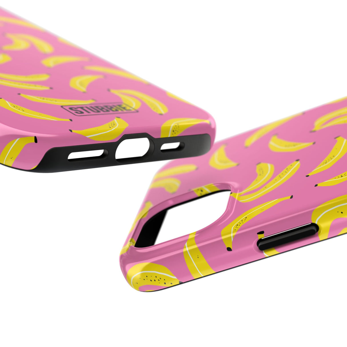 STUBBIE Phone Case for Apple iPhone - Pink Banana Phone Case