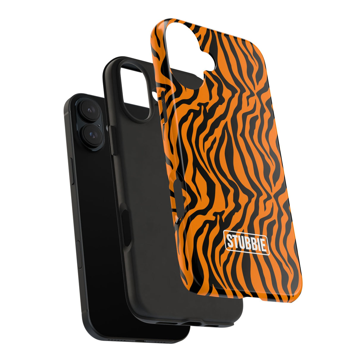 STUBBIE Phone Case for Apple iPhone - Tiger Stripes Stubbie