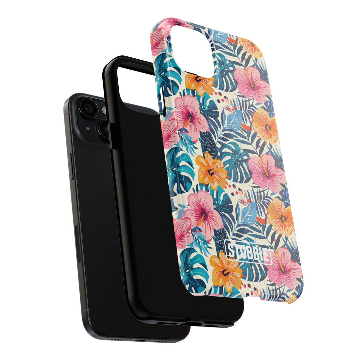 STUBBIE Phone Case for Apple iPhone - Jungle Fauna Stubbie
