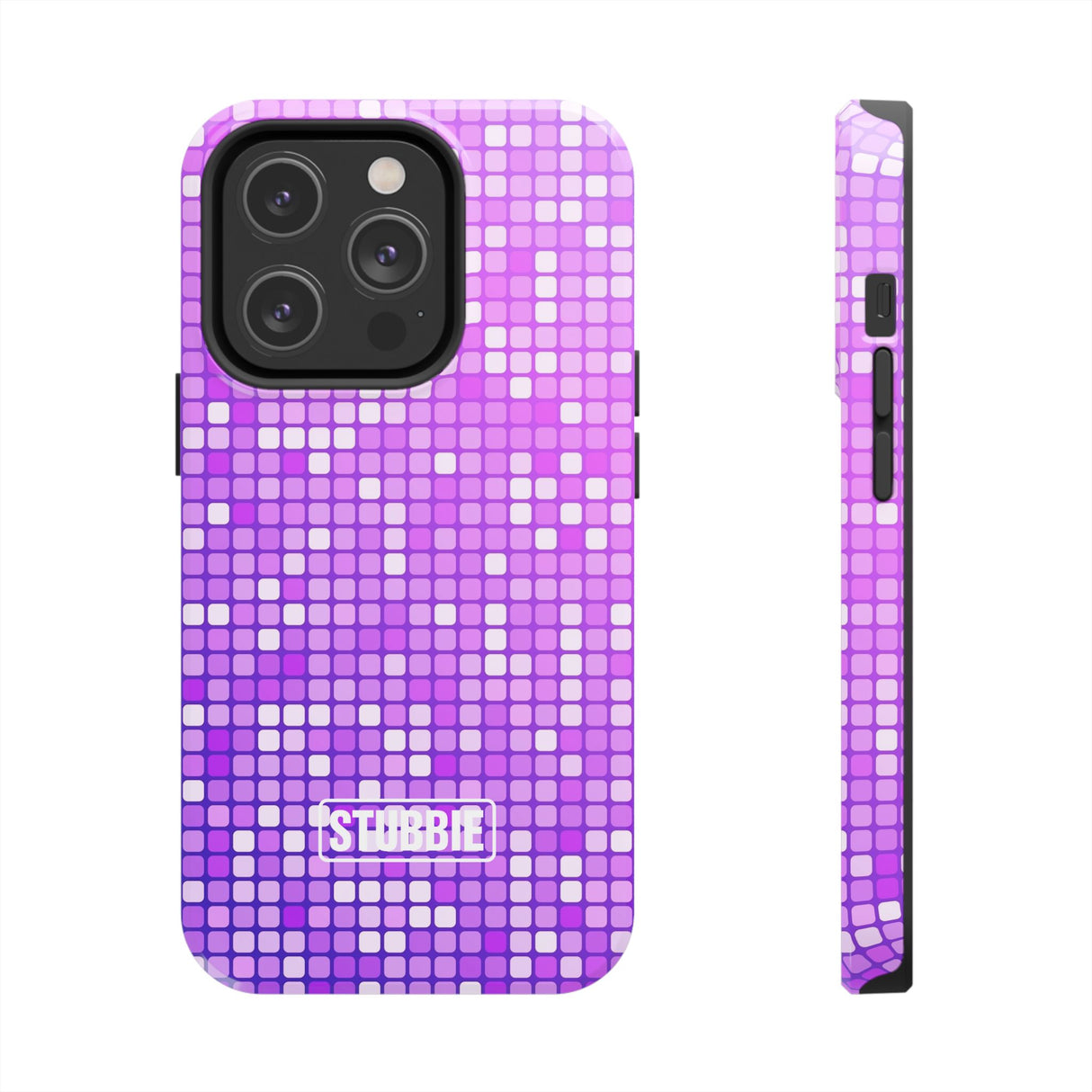 STUBBIE Phone Case for Apple iPhone - Purple Party STUBBIE