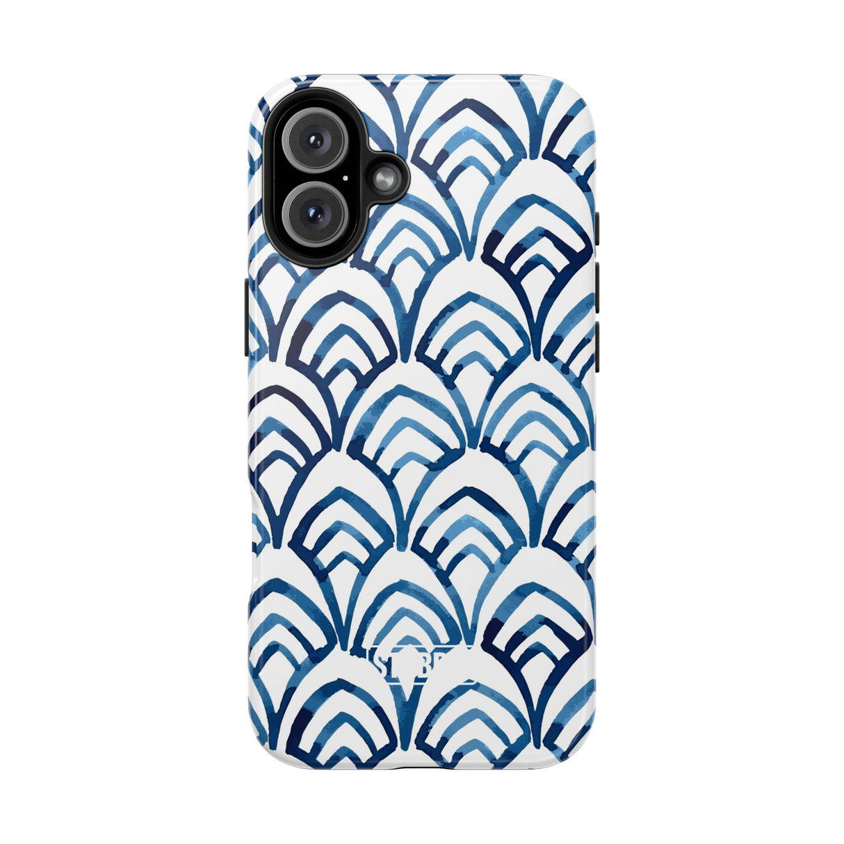 STUBBIE Phone Case for Apple iPhone - Blue Art Deco Phone Case