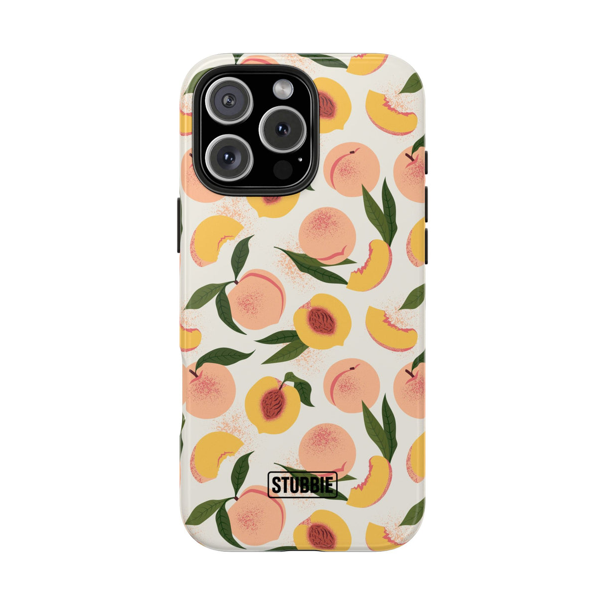 STUBBIE Phone Case for Apple iPhone - Peachy Peach Phone Case