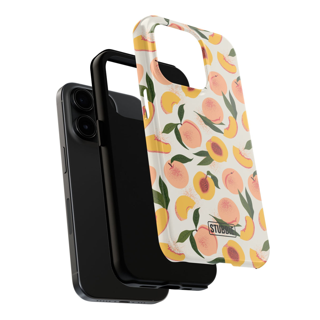 STUBBIE Phone Case for Apple iPhone - Peachy Peach Phone Case
