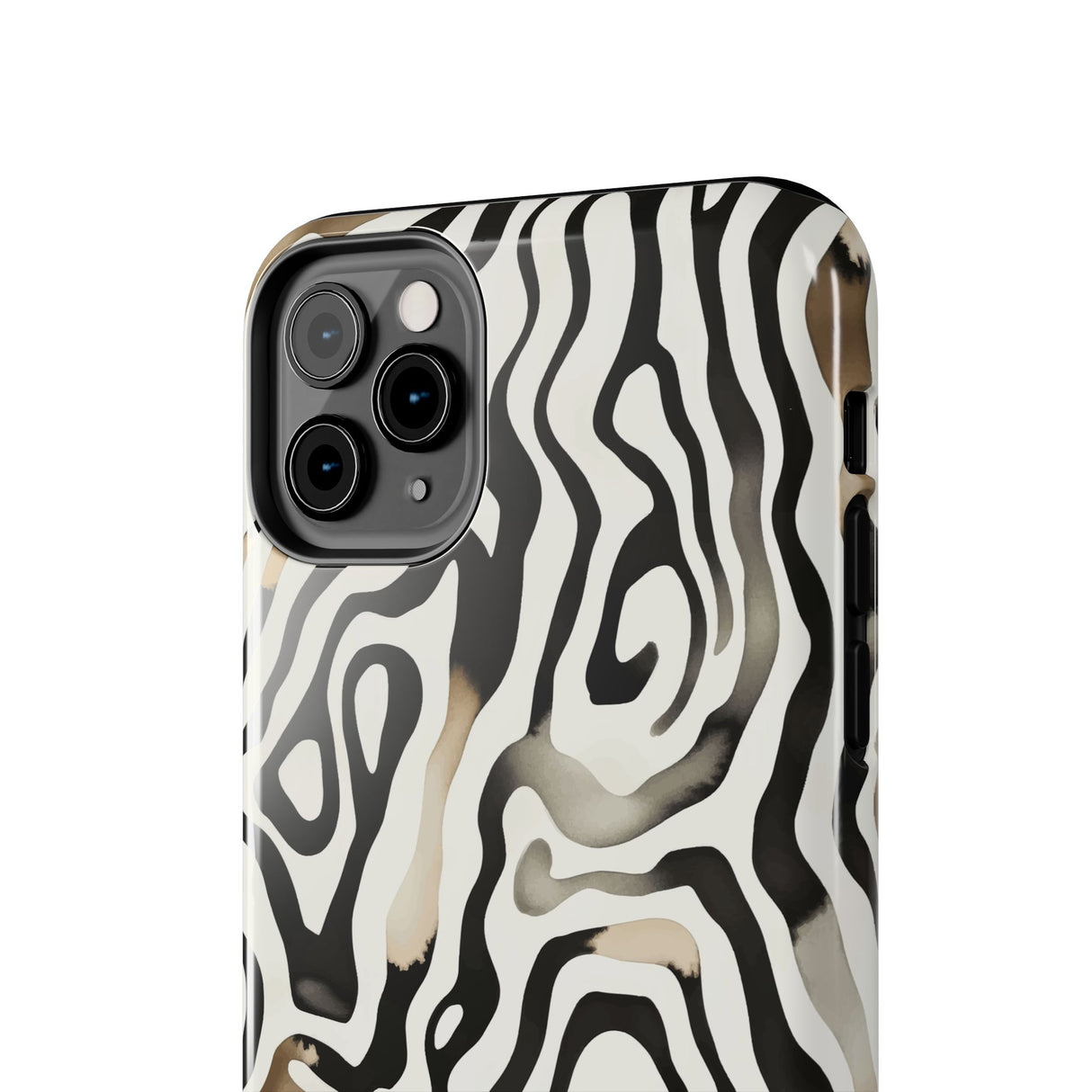 STUBBIE Phone Case for Apple iPhone - Weird Zebra Stubbie