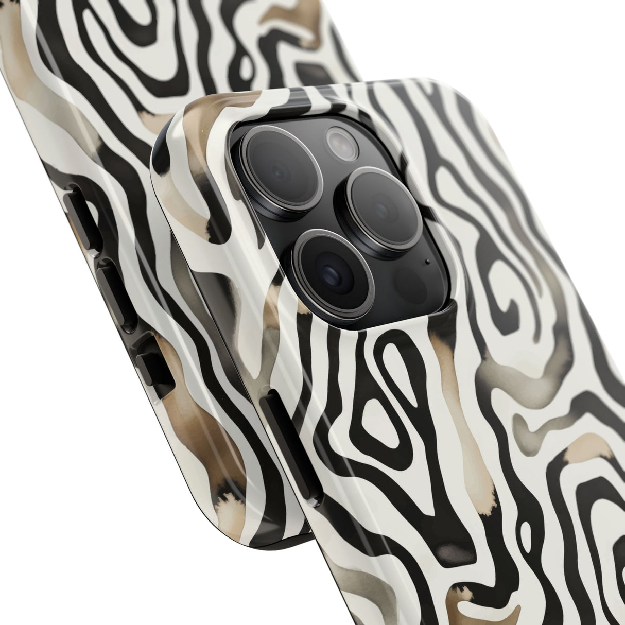 STUBBIE Phone Case for Apple iPhone - Weird Zebra Stubbie