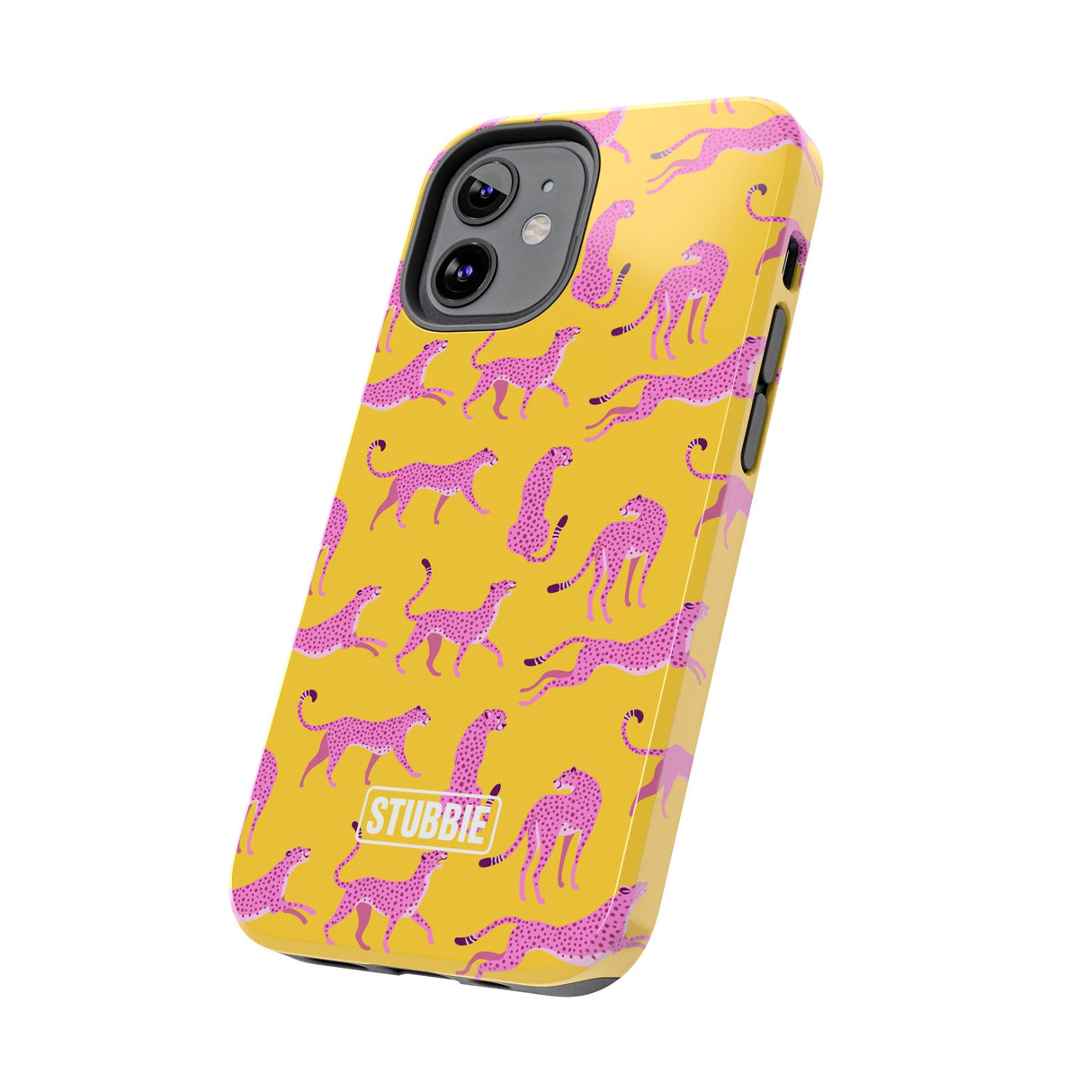 STUBBIE Phone Case for Apple iPhone - Pink Cheetah Phone Case