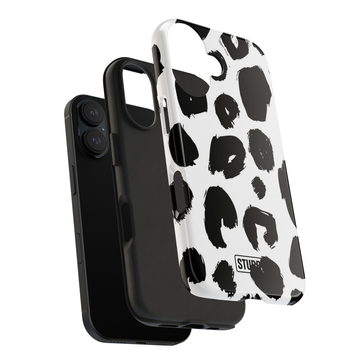 STUBBIE Phone Case for Apple iPhone - Snow Leopard Stubbie