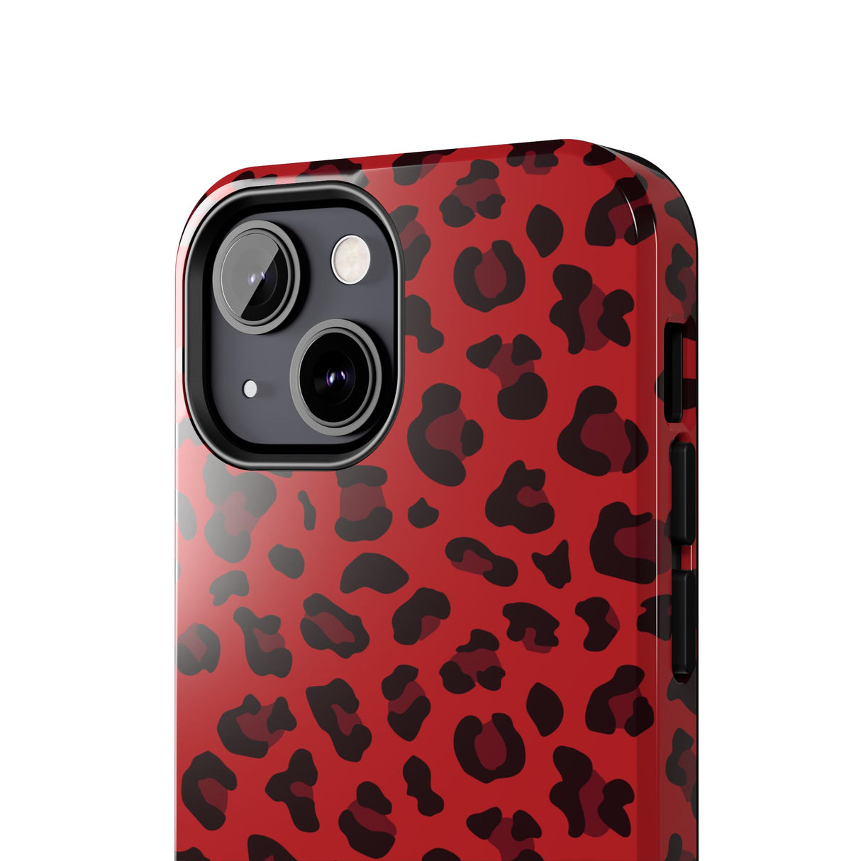 STUBBIE Phone Case for Apple iPhone - Red Leopard Phone Case