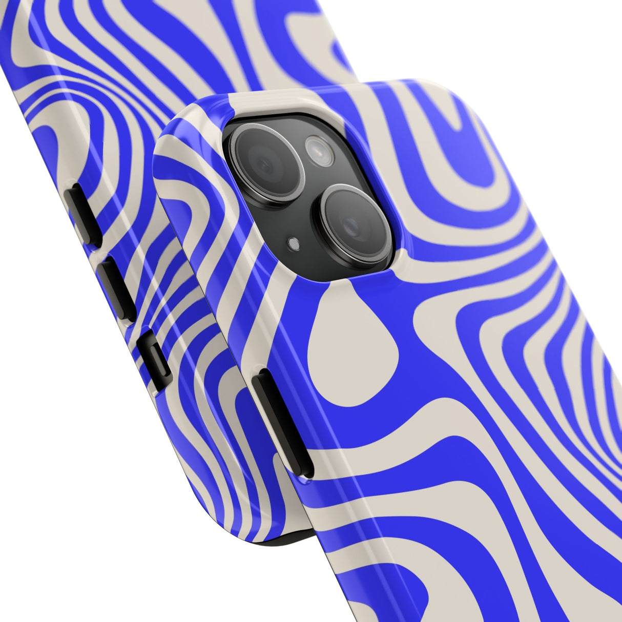 STUBBIE Phone Case for Apple iPhone - Crazy Blue Phone Case