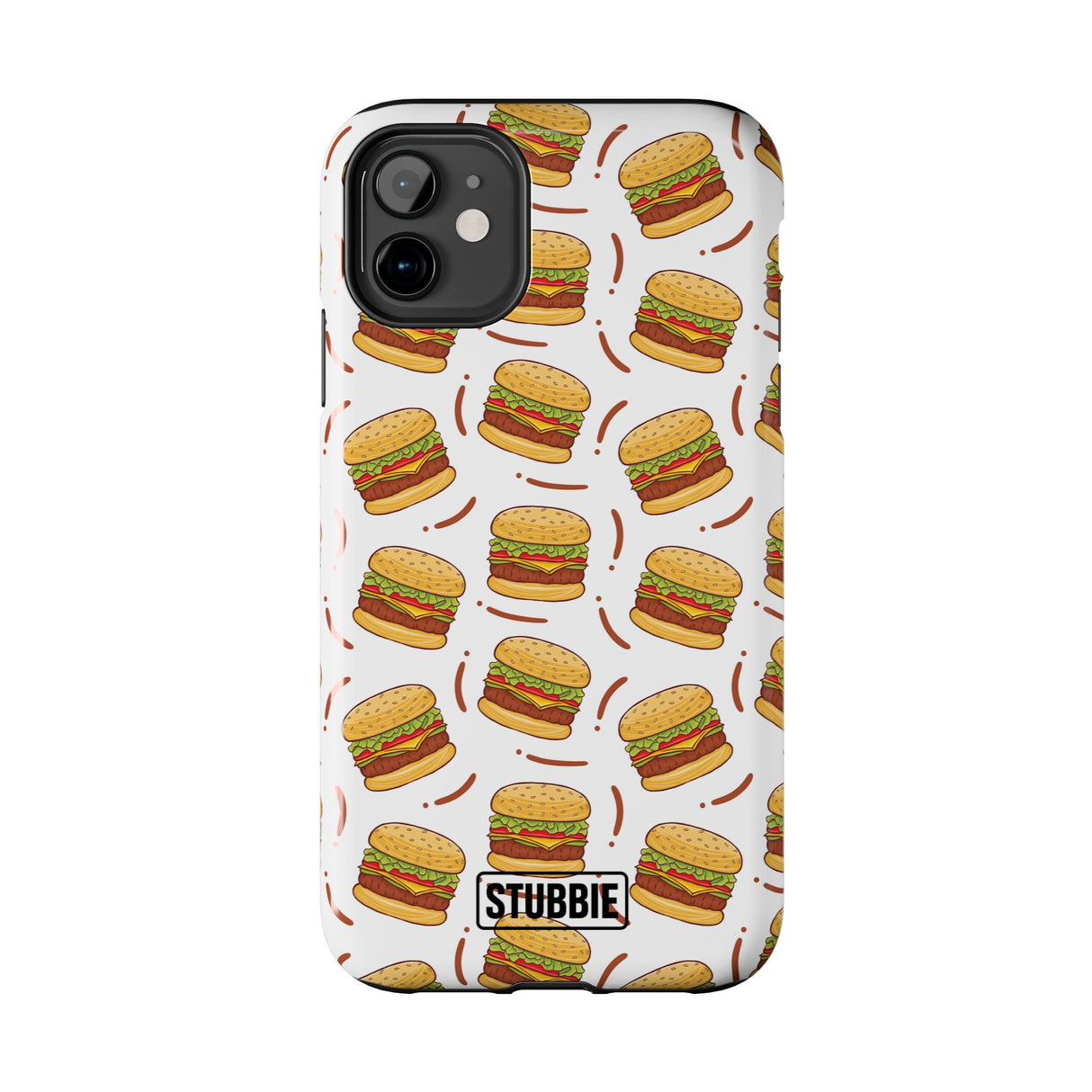 STUBBIE Phone Case for Apple iPhone - Burger Stubbie