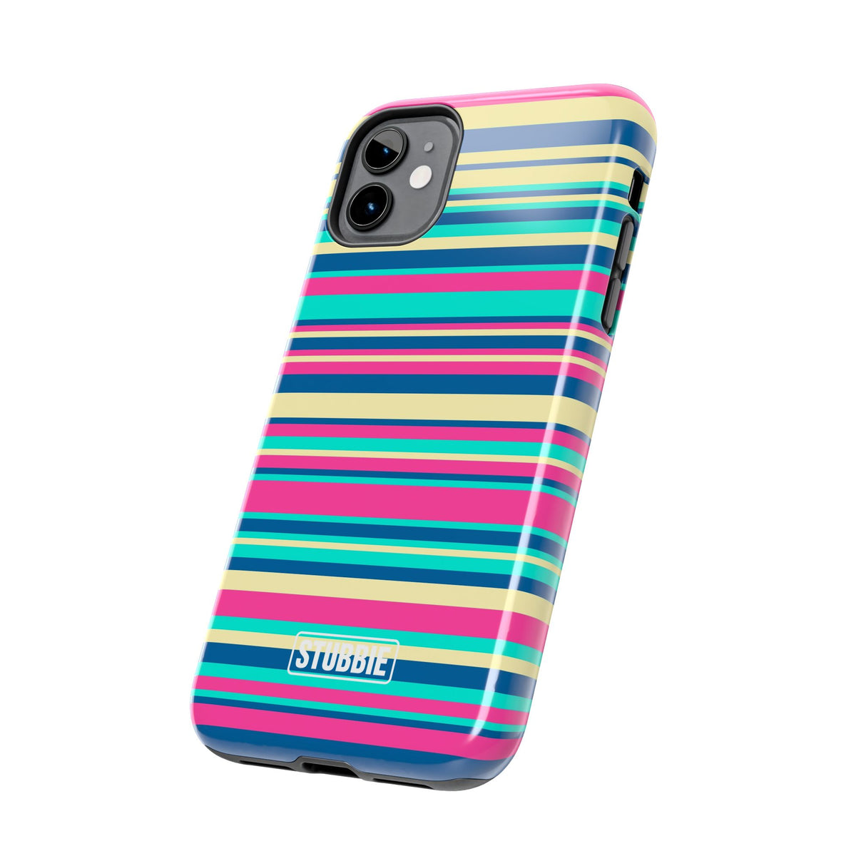 STUBBIE Phone Case for Apple iPhone - Coloured Stripes Phone Case