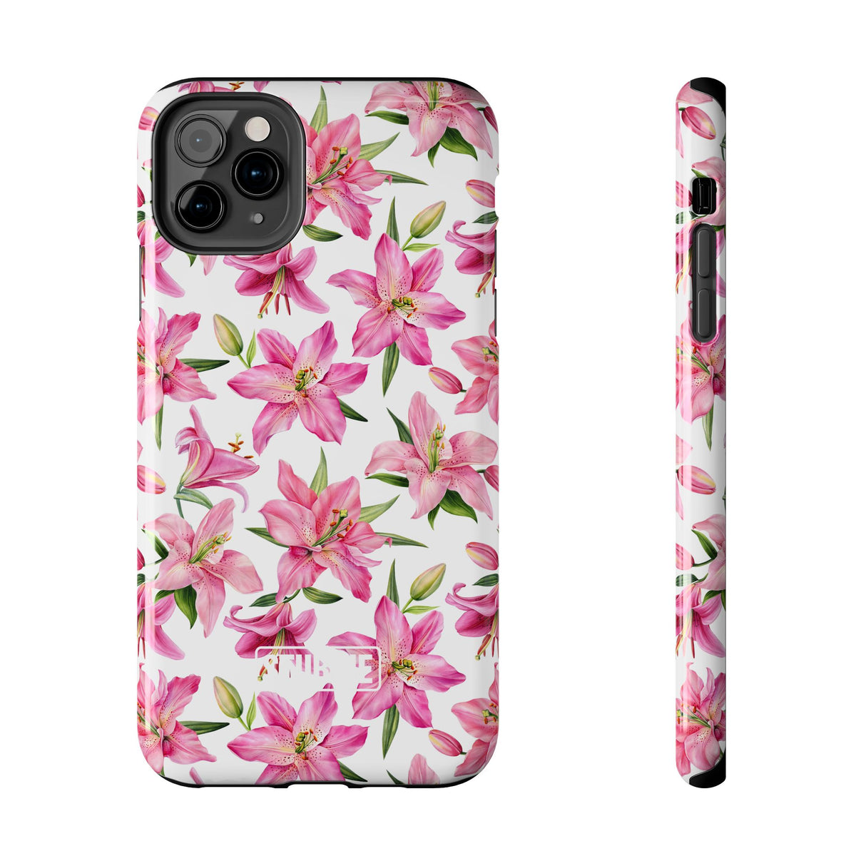 STUBBIE Phone Case for Apple iPhone - Pink Lily Flower Phone Case