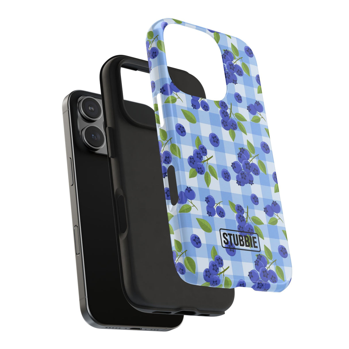 STUBBIE Phone Case for Apple iPhone - Blueberry Phone Case