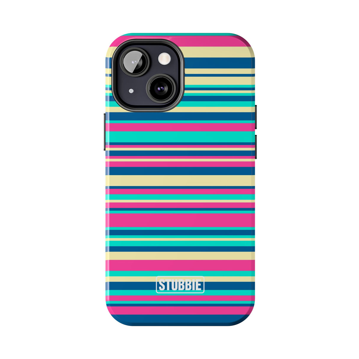 STUBBIE Phone Case for Apple iPhone - Coloured Stripes Phone Case