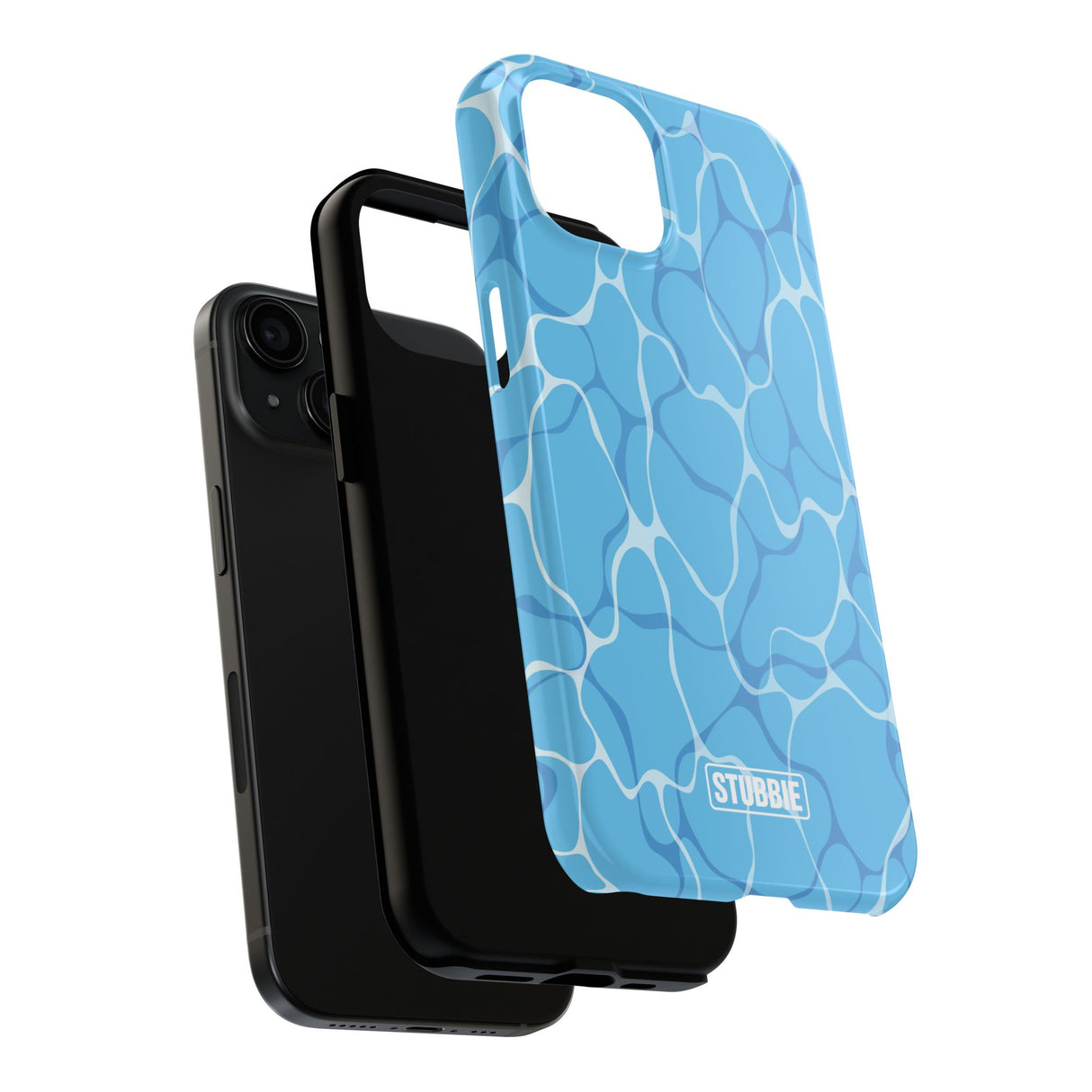 STUBBIE Phone Case for Apple iPhone - Blue Vision Stubbie