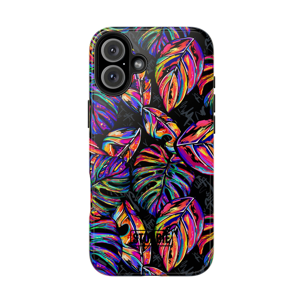 STUBBIE Phone Case for Apple iPhone - Rainbow Jungle Phone Case