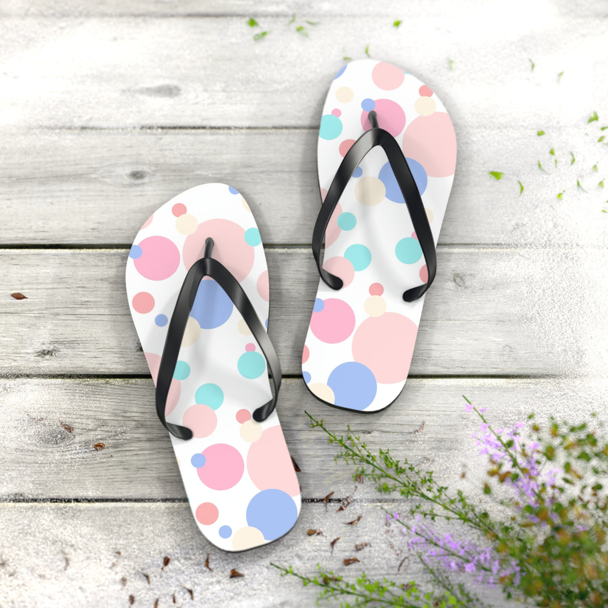 Bubble Flip Flops