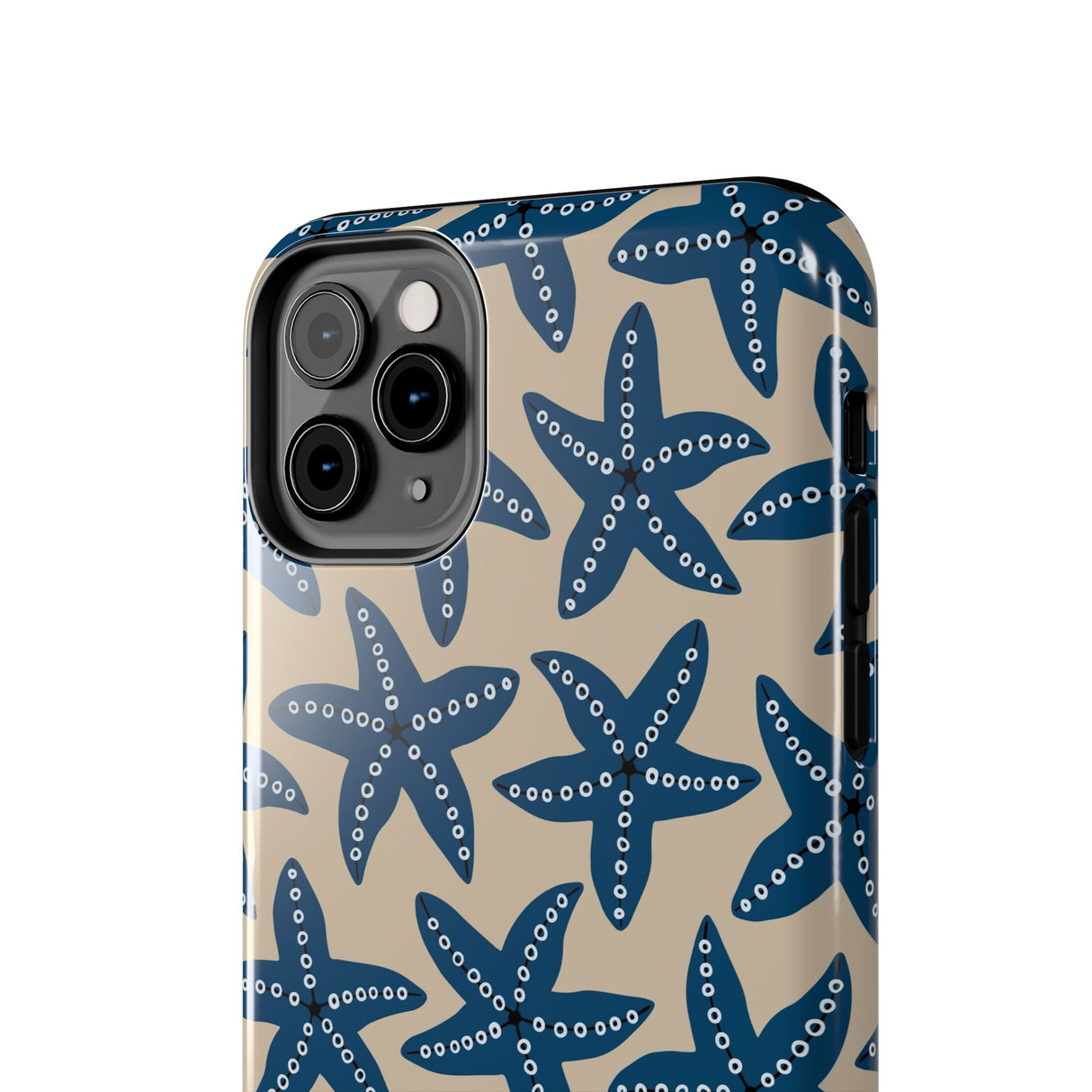 STUBBIE Phone Case for Apple iPhone - Blue Starfish Stubbie