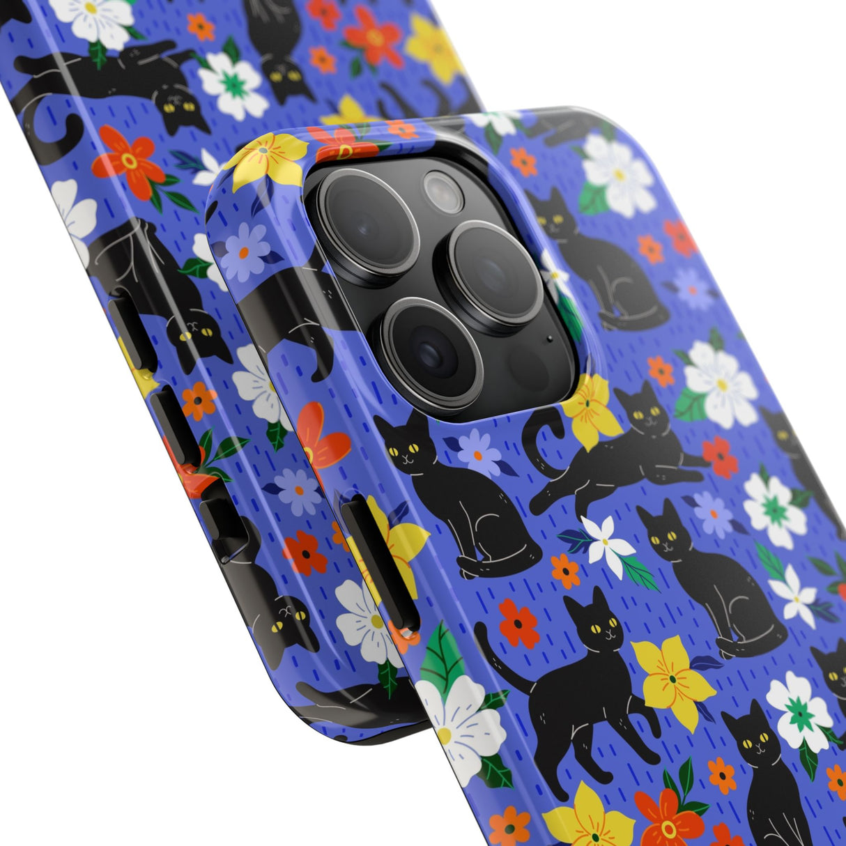 STUBBIE Phone Case for Apple iPhone - Black Cat Phone Case