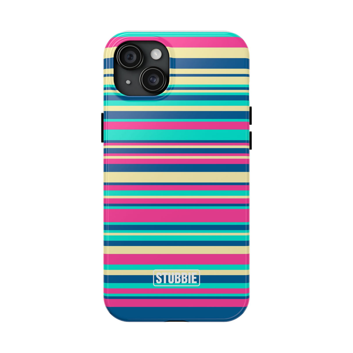 STUBBIE Phone Case for Apple iPhone - Coloured Stripes Phone Case