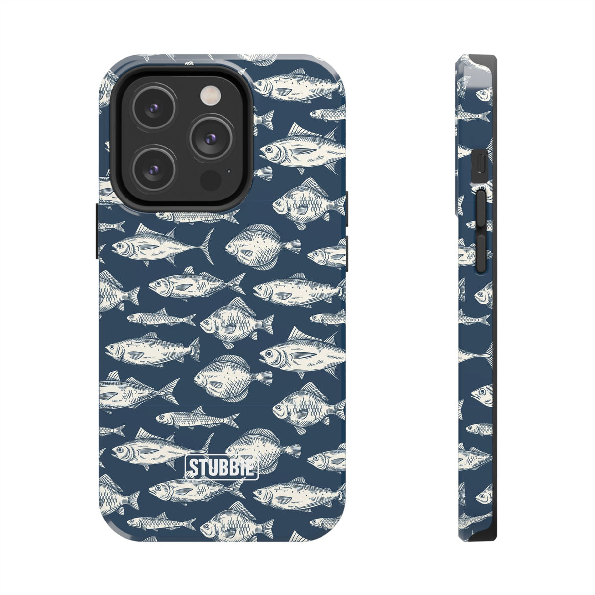 STUBBIE Phone Case for Apple iPhone - Fishy Fish Phone Case