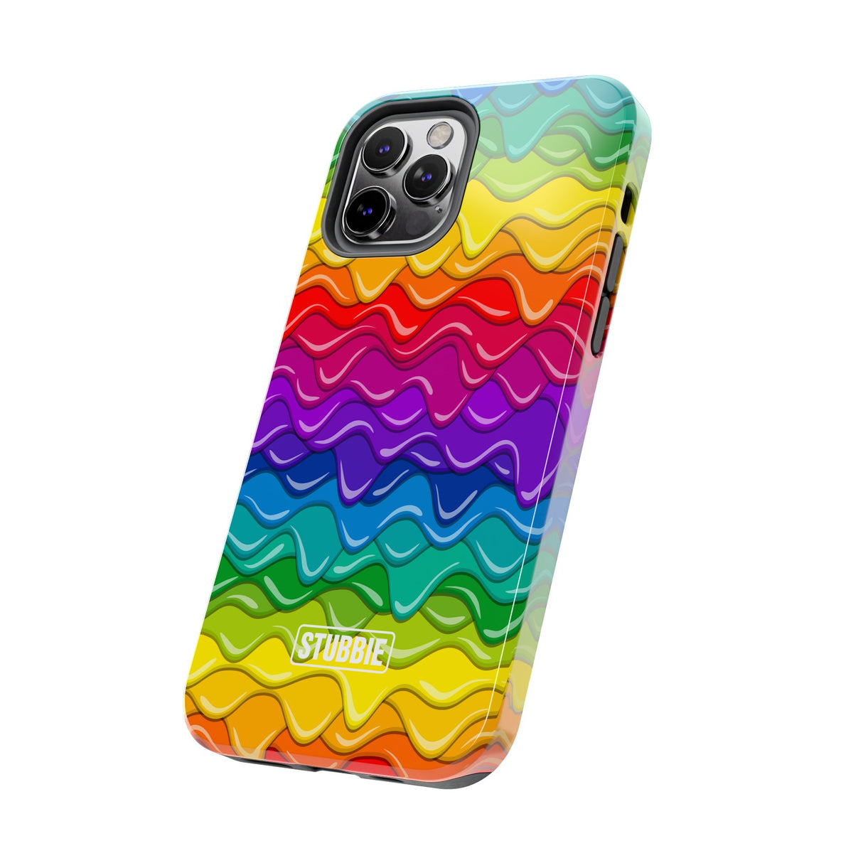 STUBBIE Phone Case for Apple iPhone - Rainbow Cake Phone Case