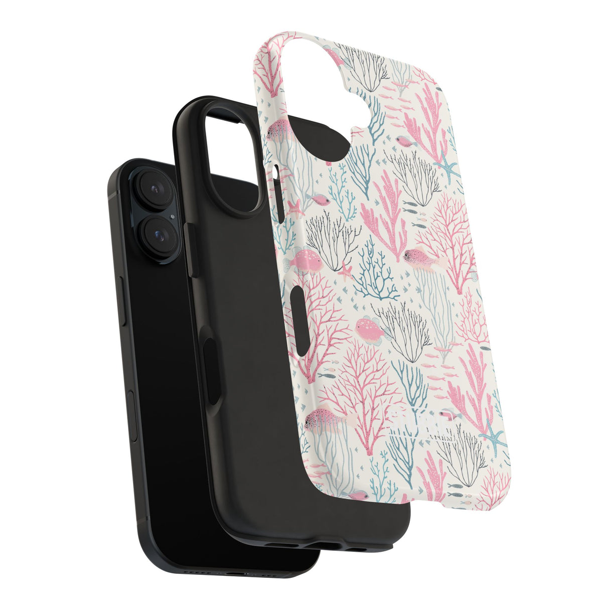 STUBBIE Phone Case for Apple iPhone - Coral Stubbie