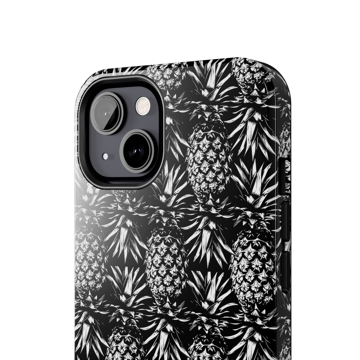 STUBBIE Phone Case for Apple iPhone - Black And White Pineapple Phone Case